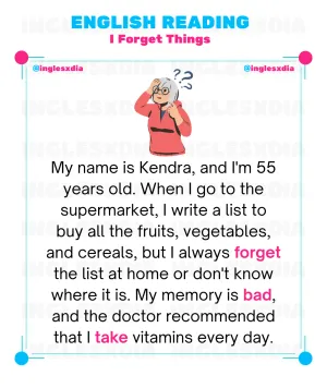 I Forget Things