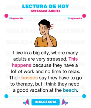 Stressed Adults