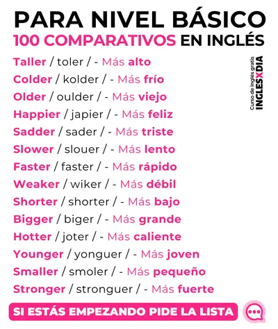 Comparativos y superlativos
